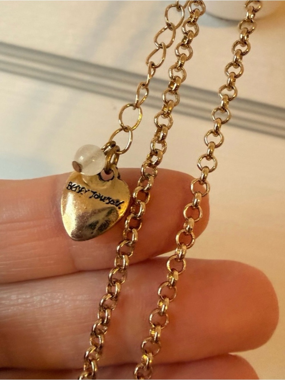 Betsey Johnson Gold Tone Jack Oโ Lantern Chainmaille Neck Purse Necklace - Picture 3 of 6